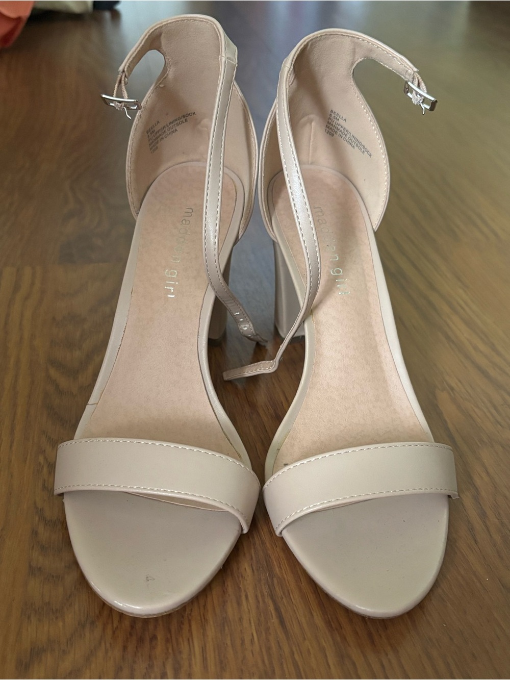 Beige Madden Girl Heels